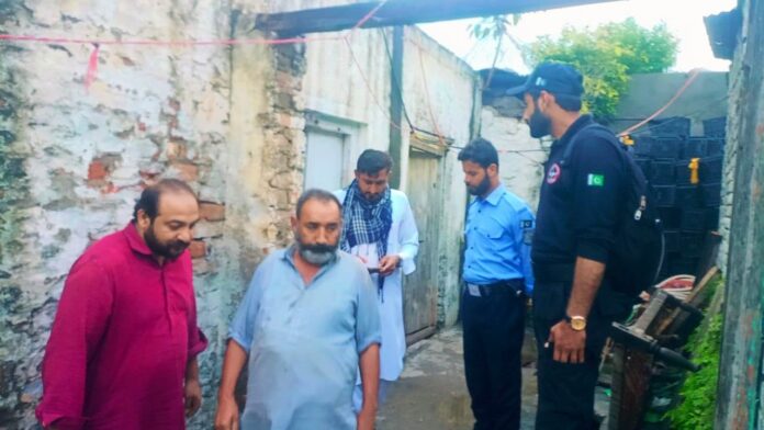 Five suspicious individuals shifted to police station during search operation PS Secretariat