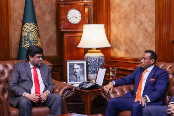 Ethiopian ambassador lauds Governor Sindh for youth empowerment initiatives