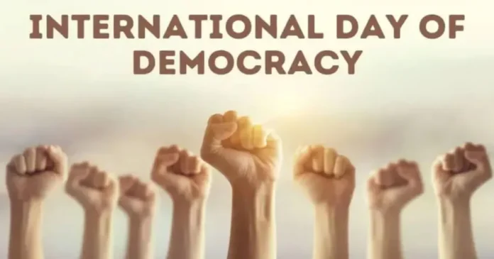 Parliamentarians mark ‘World Democracy Day’ with pledge to uphold democratic values