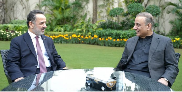 Turkish envoy, Aleem Khan discuss issues related to bilateral cooperation