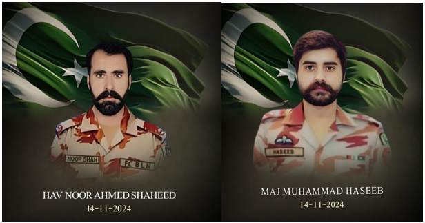 3 terrorists killed, 2 security forces personnel including Major embraced martyrdom