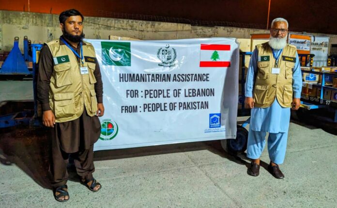 Pakistan evacuates 79 citizens from Lebanon, delivers humanitarian aid package
