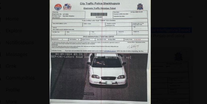 Punjab’s AI-powered E-challan system to yield promising results in reducing traffic accidents