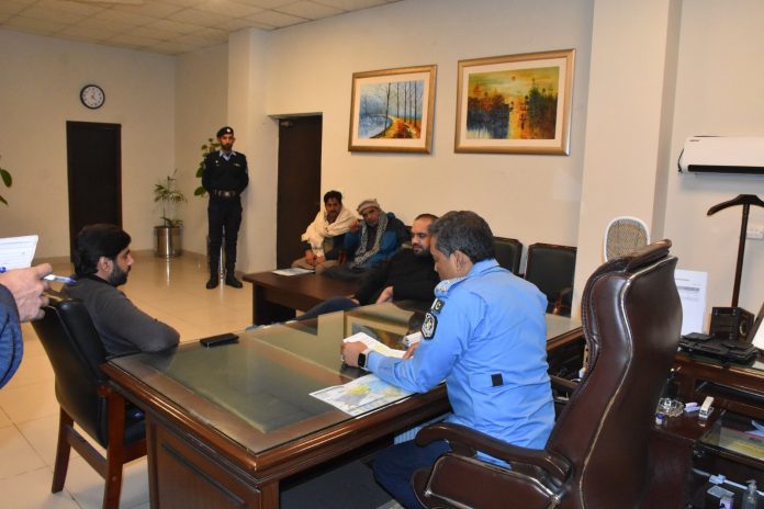 DIG Islamabad holds open court to address public grievances