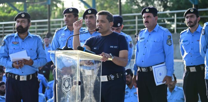 Maintaining law and order in capital utmost priority; DIG Islamabad