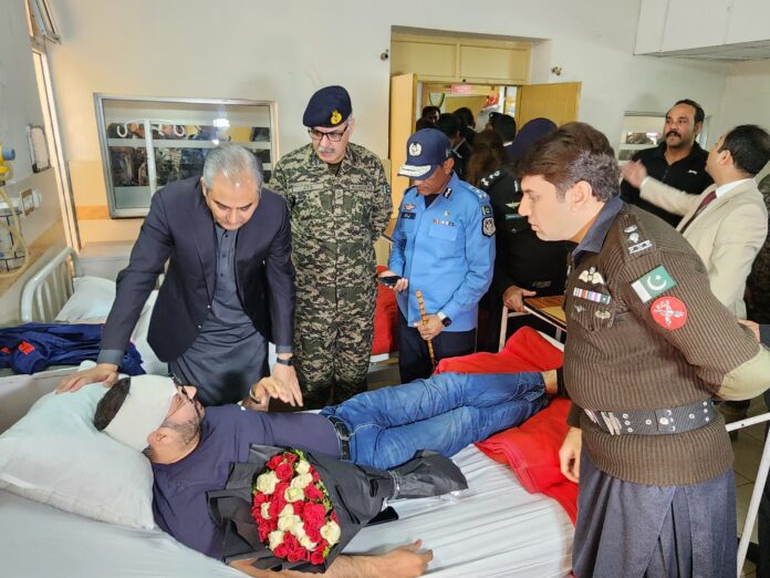 Interior Minister Mohsin Naqvi Directs Immediate Shifting of Injured ASP to Lahore