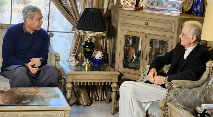 Mohsin Naqvi, Pervez Khattak discuss national issues; reaffirm commitment to Pakistan’s progress