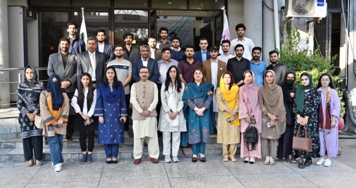 QAU students briefed on APP’s role in promoting national interests