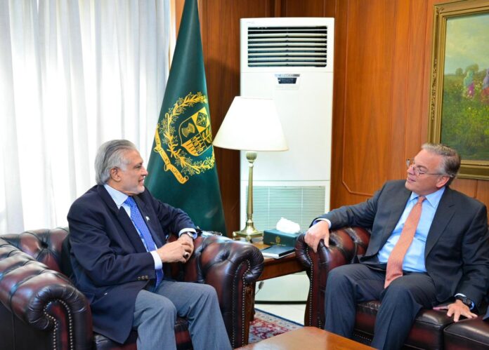 US Amb. Calls on DPM/FM Dar 