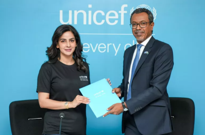 UNICEF; Saba Qamar appointed as Pakistan’s first National Ambassador for child rights