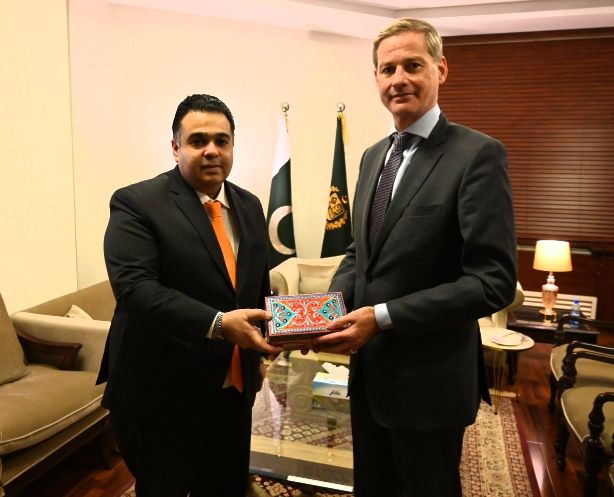 Netherlands deputy envoy, SAPM Fahd Haroon discuss evolving digital media landscape