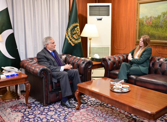 DPM Dar, Jane Marriot reaffirm commitment to enhance bilateral cooperation