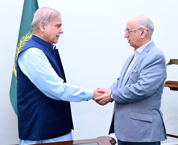 Irfan Siddiqui calls on PM; party’s Senate performance, political situation discussed