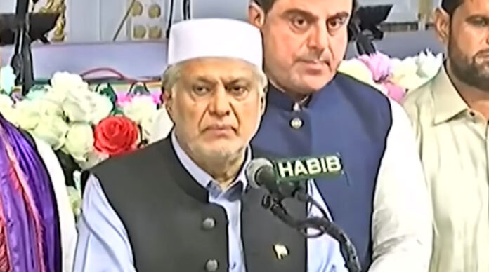 PM working day and night to reform national institutions: Ishaq Dar