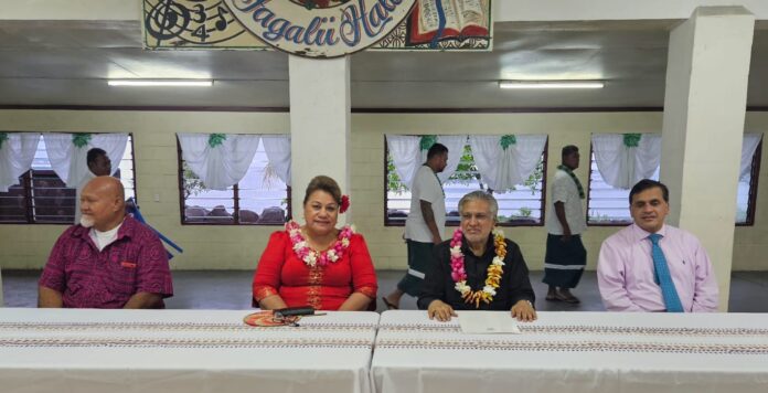 DPM Dar received gracious welcome from people of Fagali’i village in Samoa