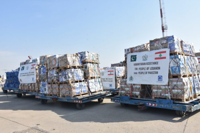 NDMA continues aid to conflict-hit Gaza, Lebanon
