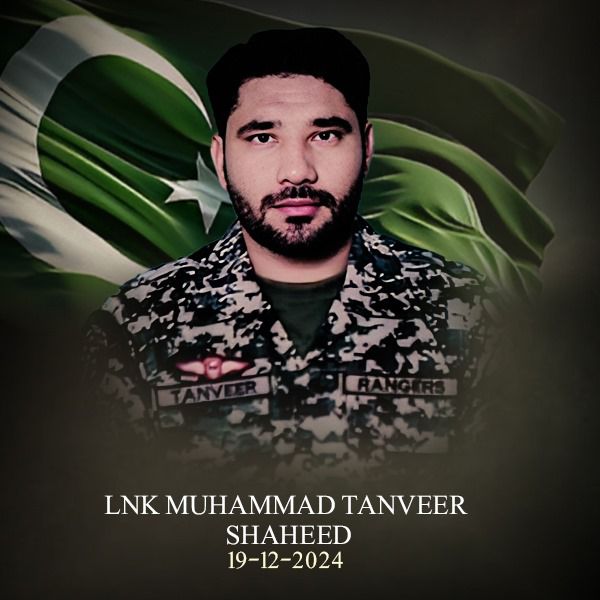 Pak Rangers Punjab Personnel Muhammad Tanveer succumbed to injuries