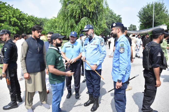 IG Islamabad reviews security for chehlum procession
