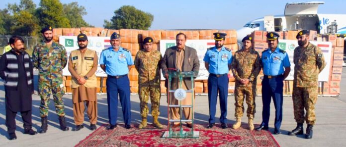 NDMA dispatches 21st relief consignment to Gaza, Lebanon, Syria