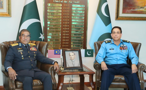 Malaysian Air Force Chief calls on Zaheer Ahmed Baber Sidhu