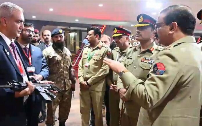 COAS Gen Asim Munir visits IDEAS-2024 at Karachi Expo Centre