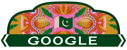 Google displays ‘Mango doodle’ to mark Pakistan’s I Day celebrations