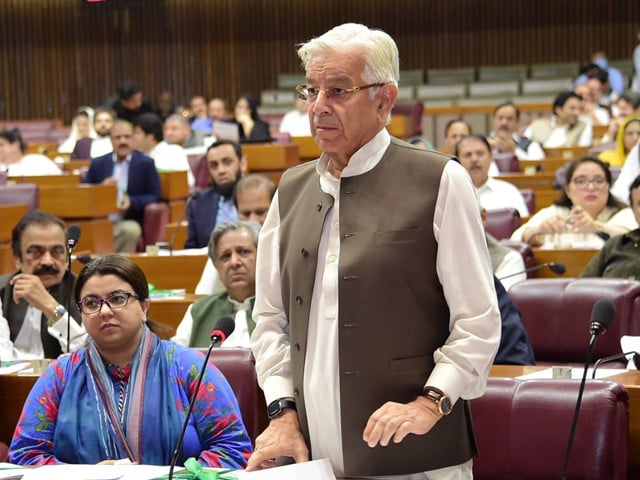 Afghan soil being used for terrorism in Pakistan: Khawaja Asif