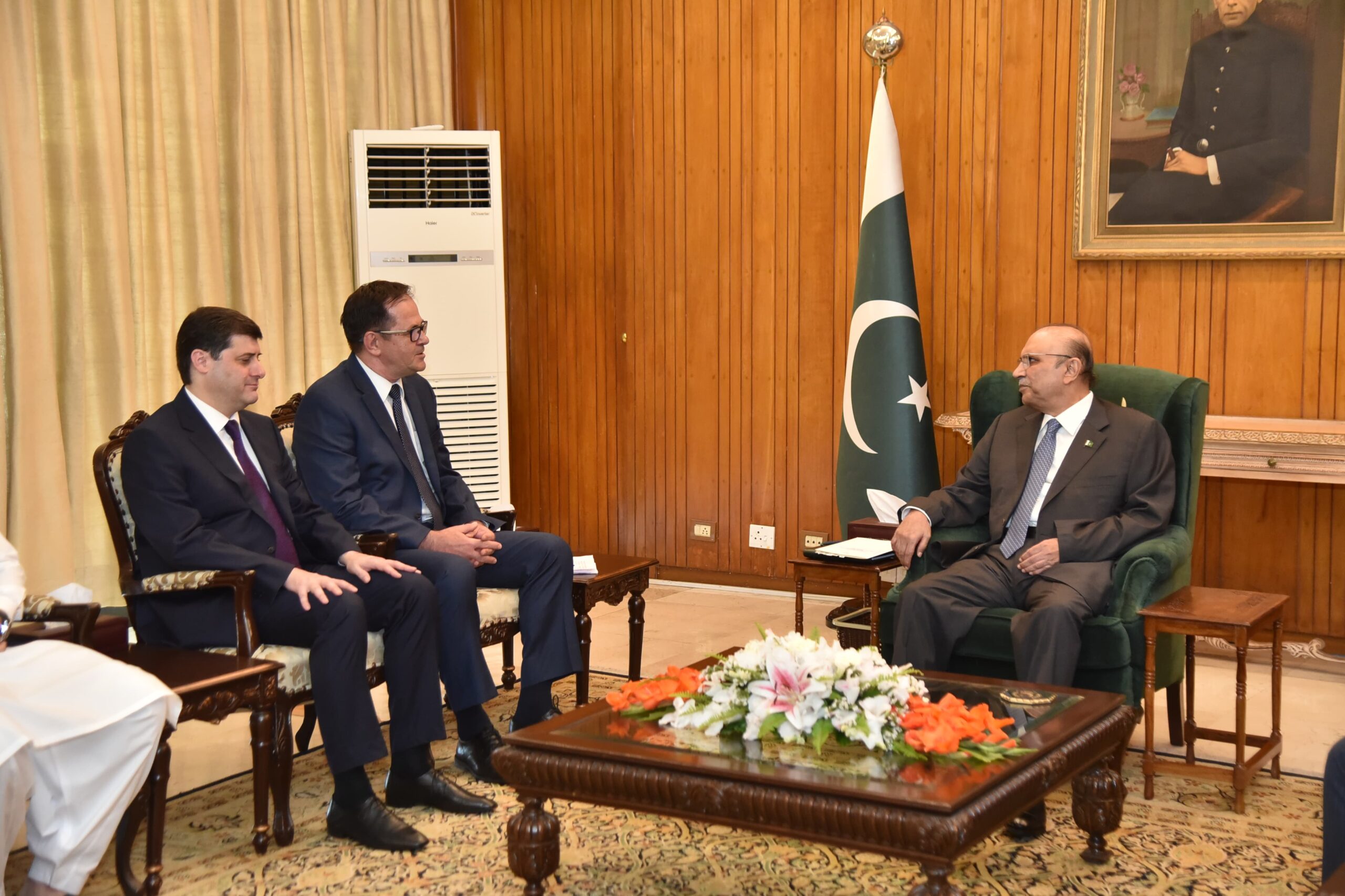President for promoting business, trade ties with Bosnia & Herzegovina