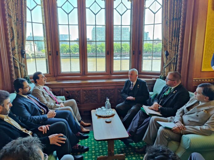 Gilani expresses govt’s desire to expand bilateral relations with UK
