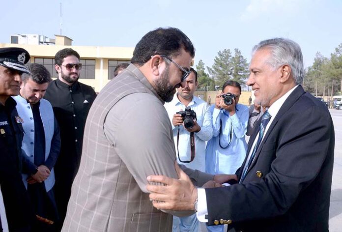 Govt committed to developing Balochistan and bringing it at par with other provinces: Dar