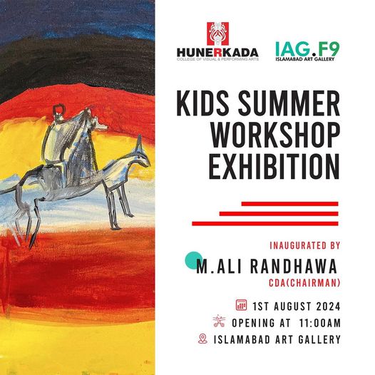 Hunerkada concludes six-week long Children’s Art Workshop with artworks showcase at IAT