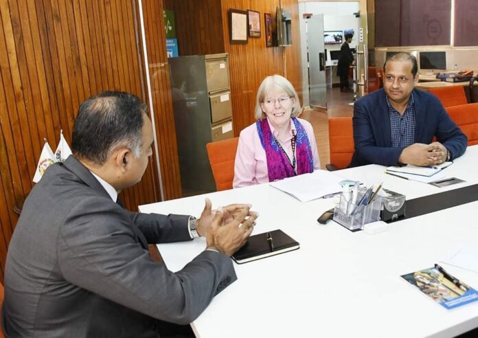 UNDP delegation meets Convener of Parliamentary Taskforce on SDGs