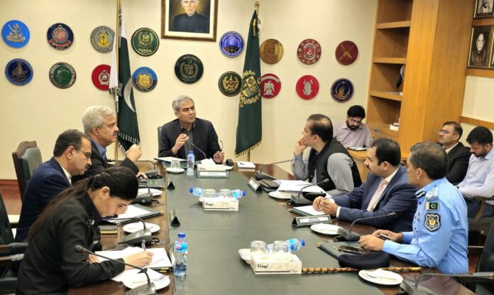 Mohsin Naqvi chairs meeting on upgradation of Islamabad Police Stations