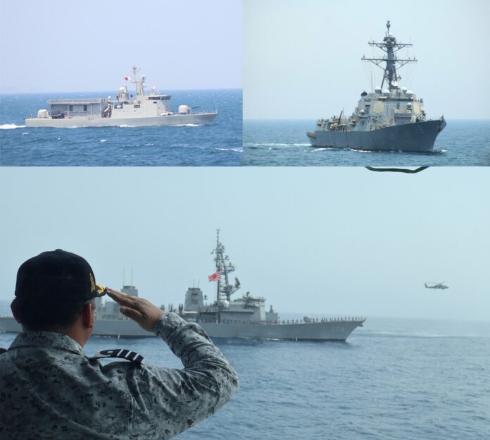 PNS YARMOOK visits Bahrain, conducts bilateral exercises with friendly navies