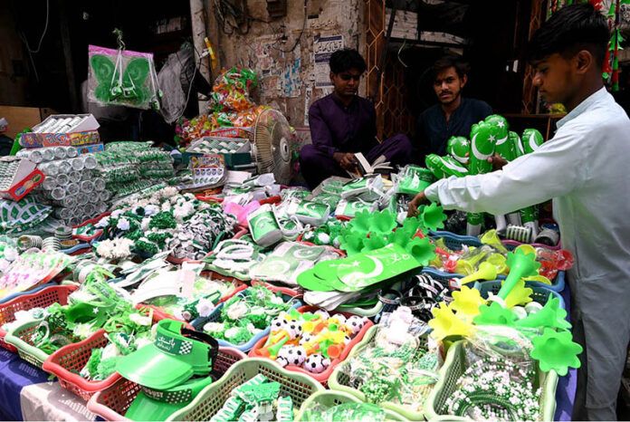 Jashan-i-Azadi stalls attract buyers