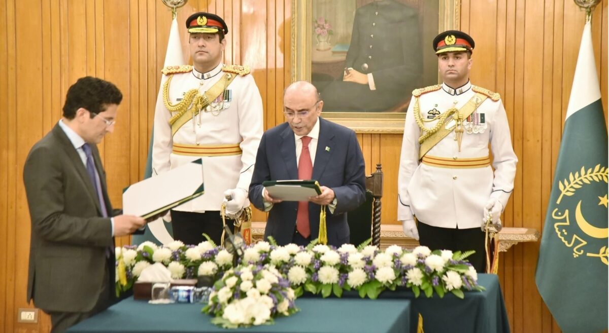 Ali Pervaiz sworn in as Minister of State