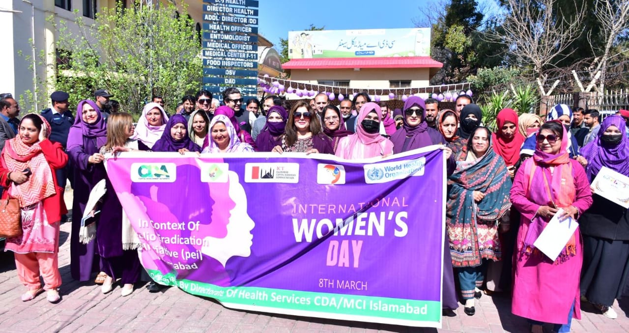 Women’s role honours in polio eradication