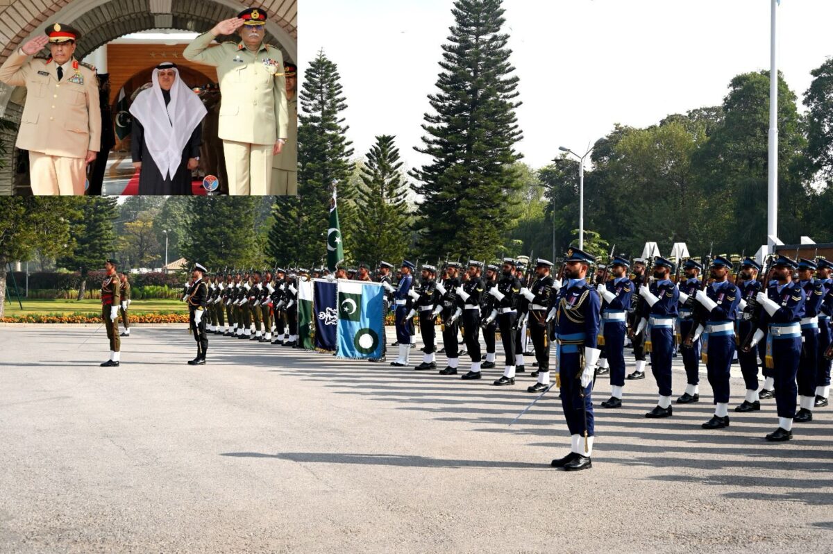 Saudi RSLF Commander calls on Chairman Joint Chiefs of Staff Committee