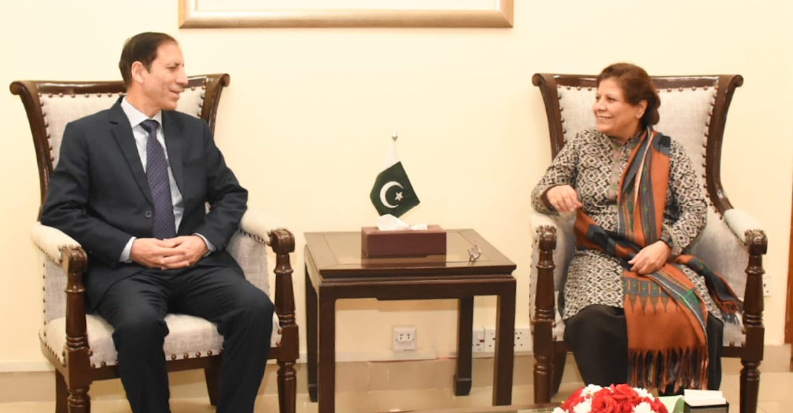 Caretaker CM KP calls on Finance Minister