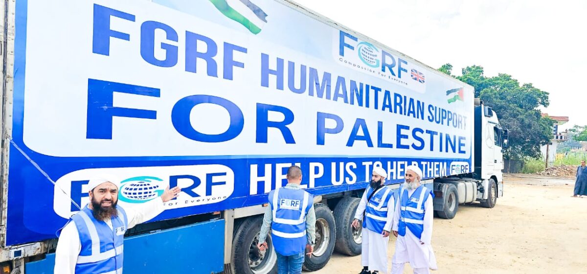FGRF provides over 41,000 hot meals to people of Gaza