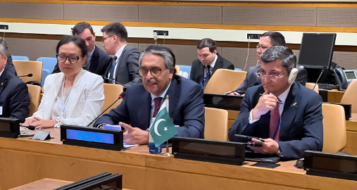 FM stresses peaceful settlement of int’l disputes as per UN Security Council resolutions