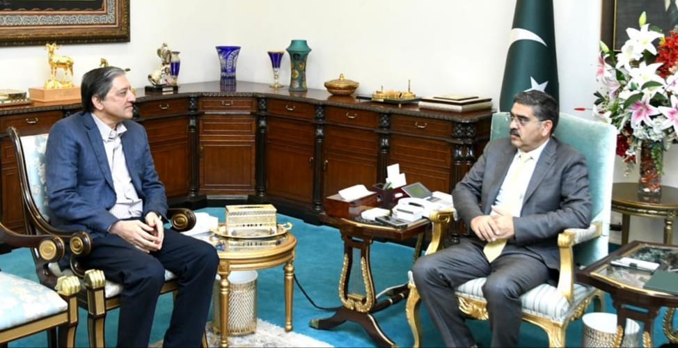 Senator Mandviwala calls on Caretaker PM