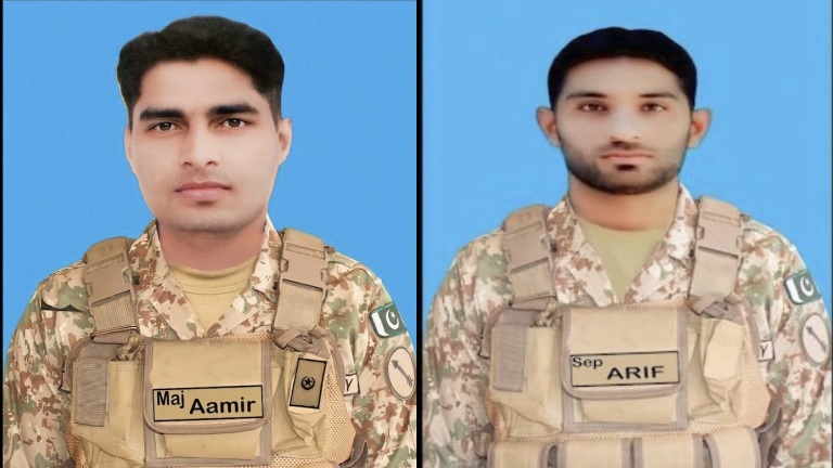 Major, soldier embrace martyrdom during Miran Shah operation