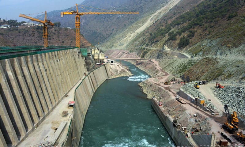 Concrete works on spillway, diversion tunnels of Mohmand dam vigorously going on