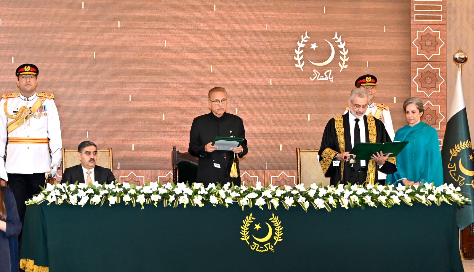 Justice Qazi Faez Isa sworn in as CJP