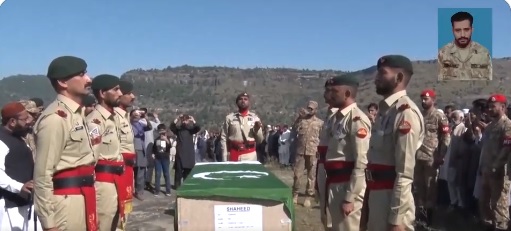 Pakistan Army martyrs laid to rest with full military honours
