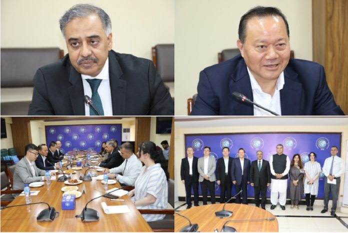 Chinese delegation discusses CPEC achievements
