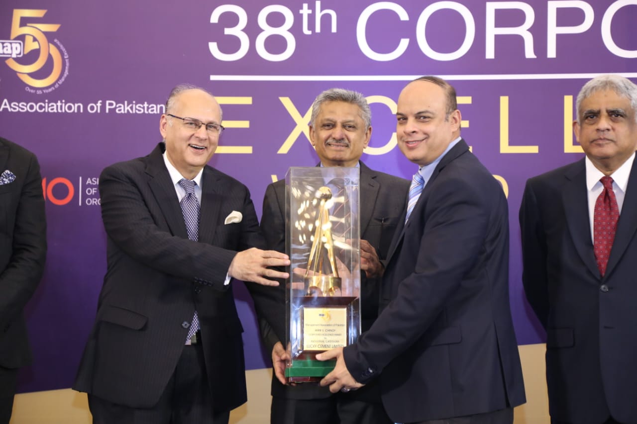 Lucky Cement wins Management Association of Pakistan’s top Corporate Excellence Award 2023